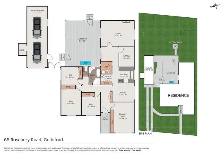 Floorplan of Homely house listing, 66 Rosebery Road, Guildford NSW 2161