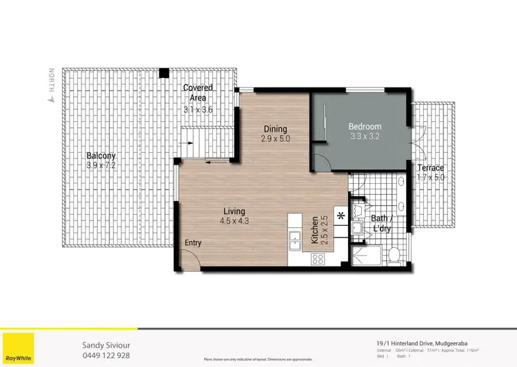 Floorplan of Homely unit listing, 19/1 Hinterland Drive, Mudgeeraba QLD 4213