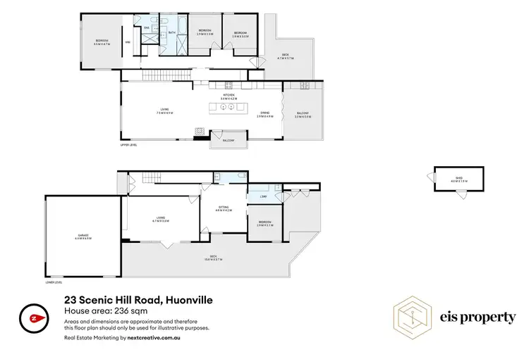 Floorplan of Homely house listing, 23 Scenic Hill Road, Huonville TAS 7109