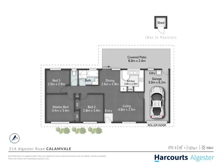 Floorplan of Homely house listing, 214 Algester Road, Calamvale QLD 4116