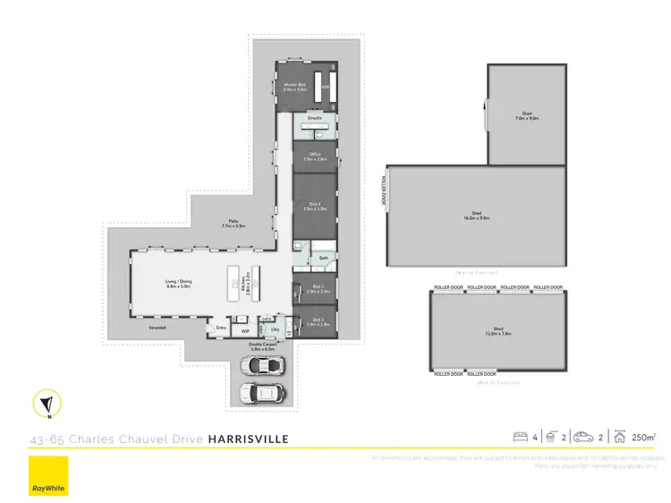 Floorplan of Homely rural property listing, 43-65 Charles Chauvel Drive, Harrisville QLD 4307