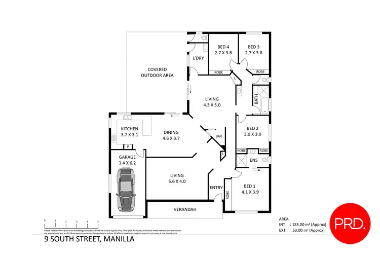 Floorplan of Homely house listing, 9 South Street, Manilla NSW 2346