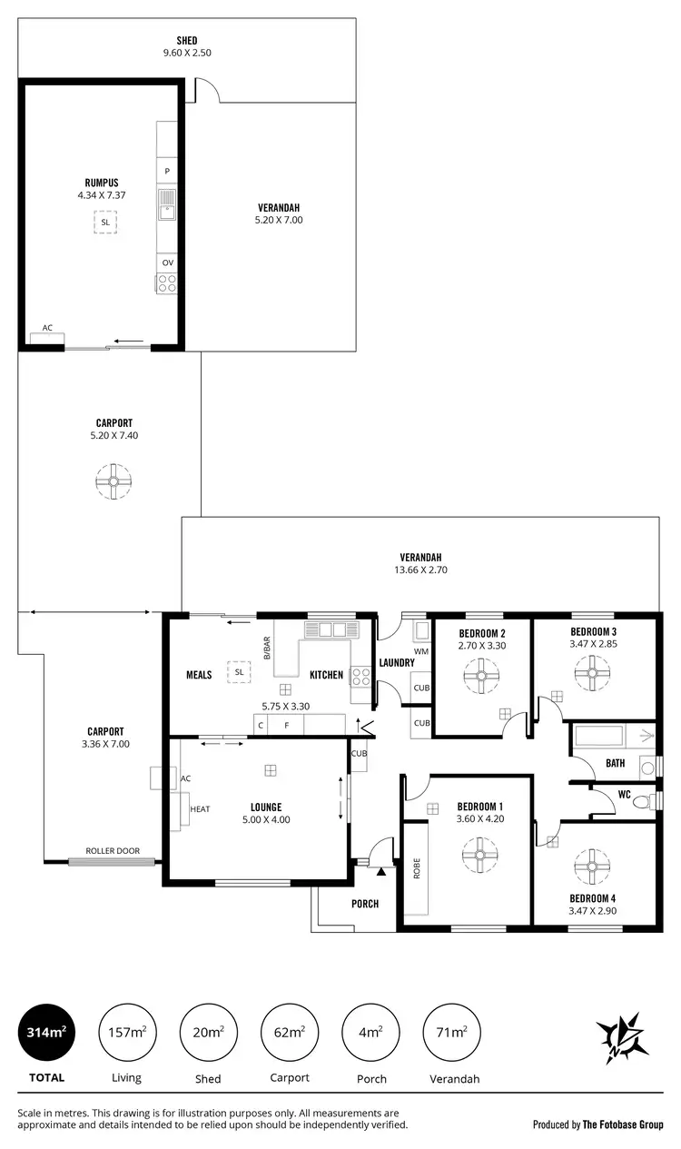 Floorplan of Homely house listing, 13 Third Avenue, Klemzig SA 5087