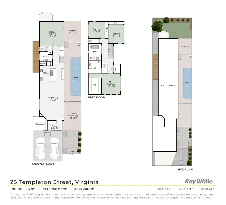 Floorplan of Homely house listing, 25 Templeton St, Virginia QLD 4014