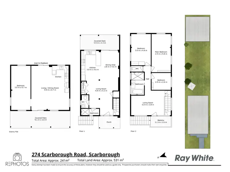 Floorplan of Homely house listing, 274 Scarborough Road, Scarborough QLD 4020