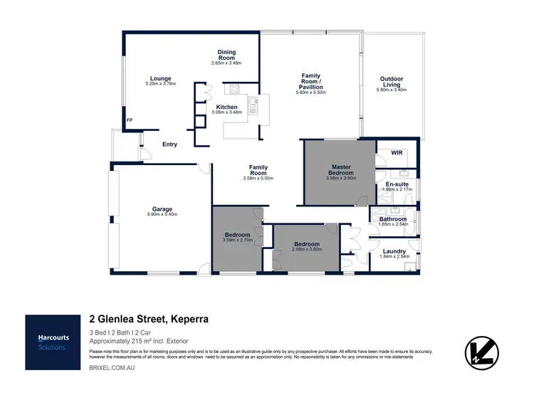 Floorplan of Homely house listing, 2 Glenlea Street, Keperra QLD 4054