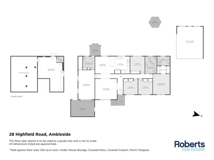 Floorplan of Homely house listing, 28 Highfield Road, Ambleside TAS 7310