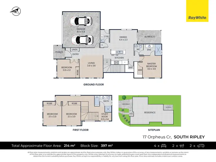 Floorplan of Homely house listing, 17 Orpheus Crescent, South Ripley QLD 4306
