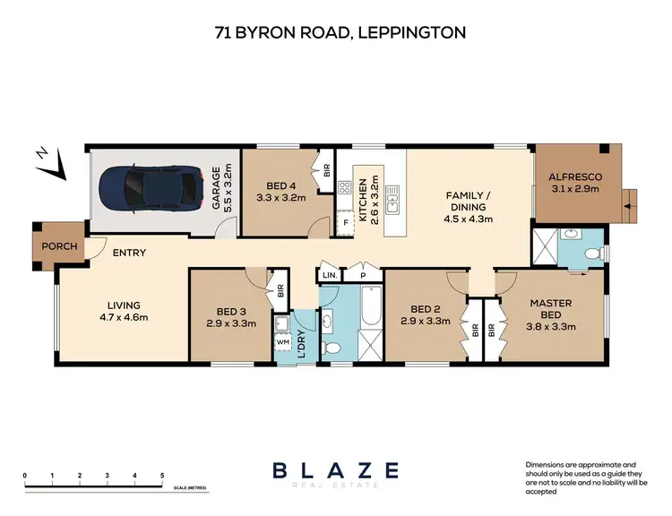 Floorplan of Homely house listing, 71 Byron Road, Leppington NSW 2179