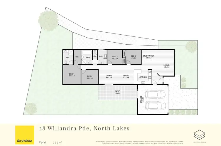 Floorplan of Homely house listing, 28 Willandra Parade, North Lakes QLD 4509