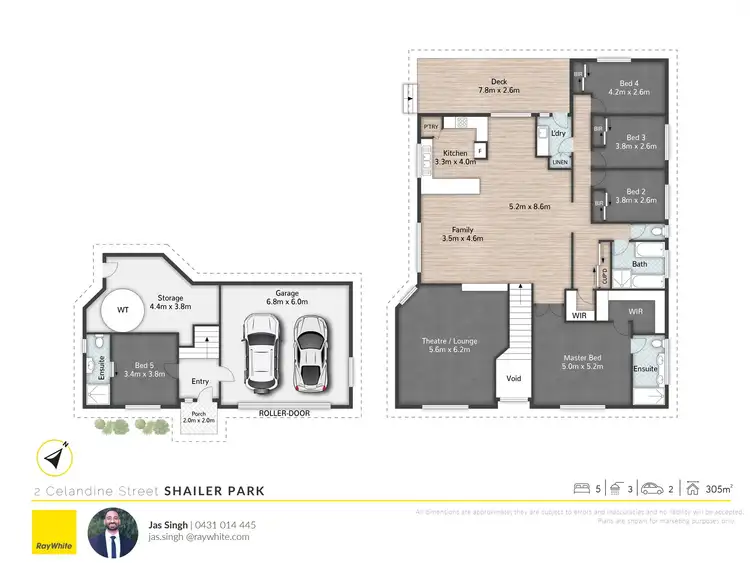 Floorplan of Homely house listing, 2 Celandine Street, Shailer Park QLD 4128