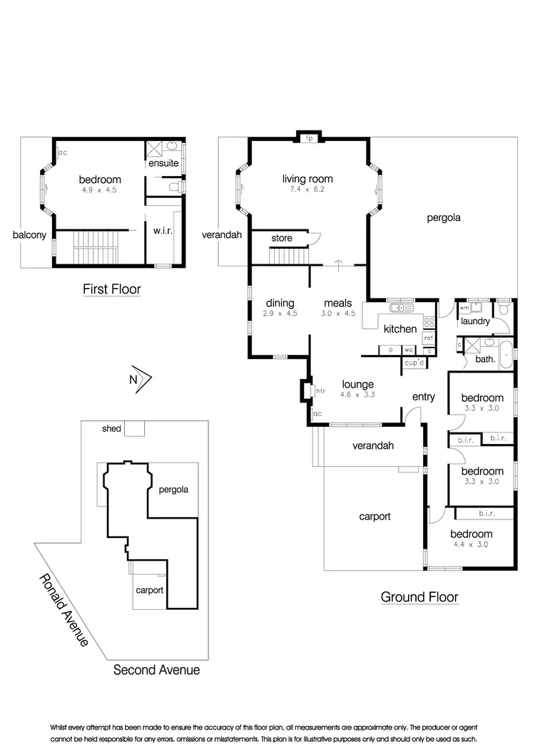 Floorplan of Homely house listing, 1 Second Avenue, Altona North VIC 3025