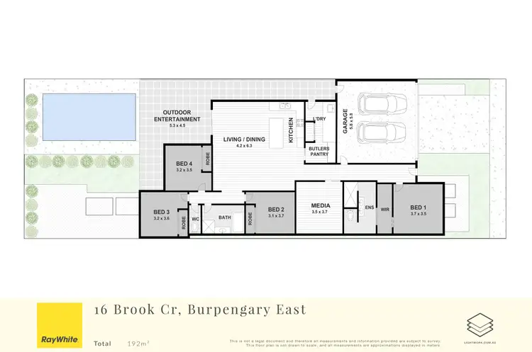 Floorplan of Homely house listing, 16 Brook Crescent, Burpengary East QLD 4505