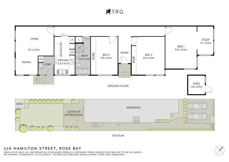 Floorplan of Homely house listing, 27A Hamilton Street, Rose Bay NSW 2029
