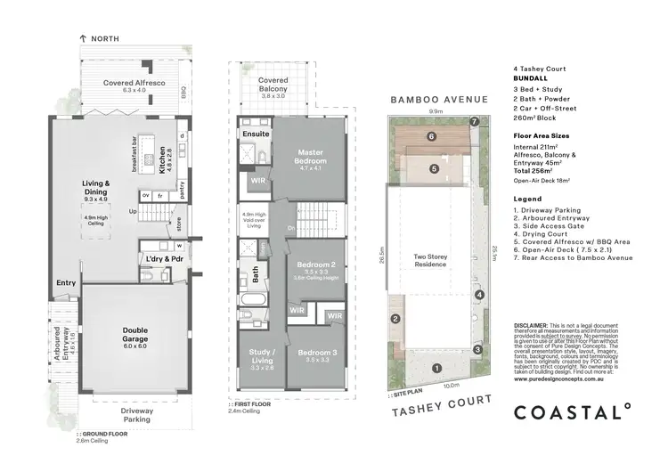 Floorplan of Homely house listing, 4 Tashey Court, Bundall QLD 4217