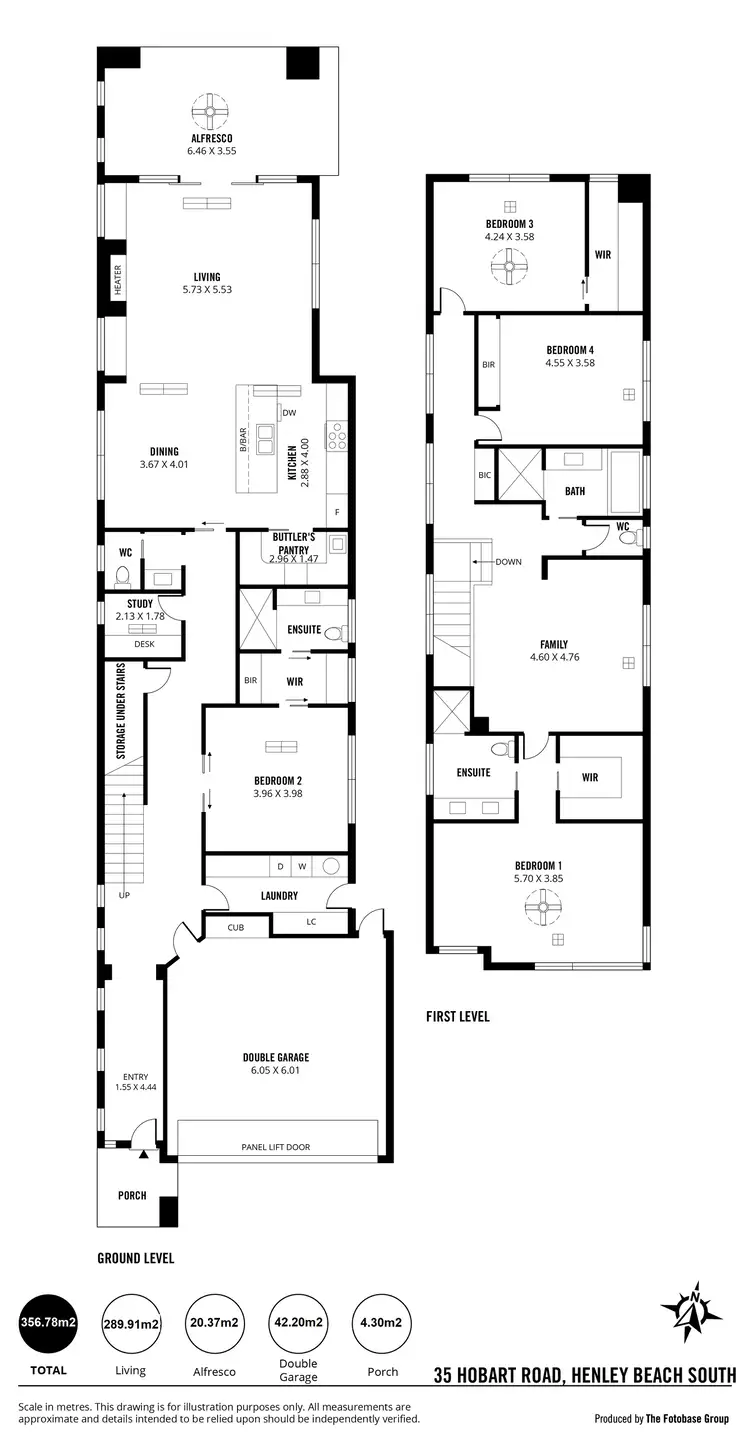 Floorplan of Homely house listing, 35 Hobart Road, Henley Beach South SA 5022