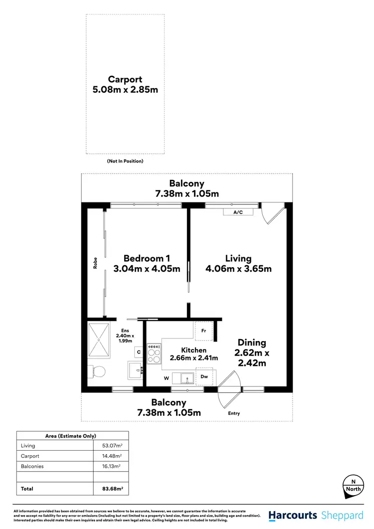 Floorplan of Homely unit listing, 5/4 Torrens Avenue, Lockleys SA 5032