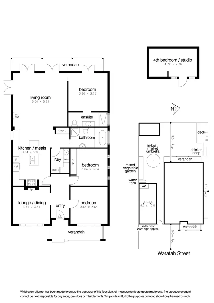 Floorplan of Homely house listing, 7 Waratah Street, Seaholme VIC 3018