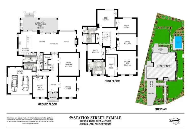 Floorplan of Homely house listing, 59 Station Street, Pymble NSW 2073