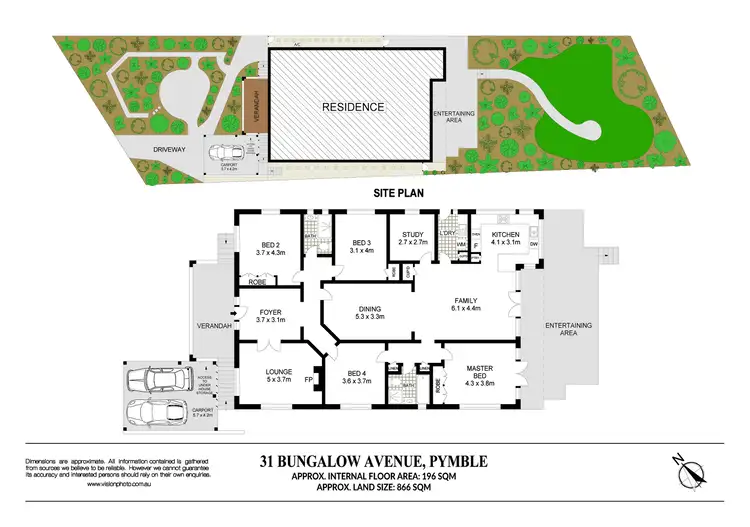 Floorplan of Homely house listing, 31 Bungalow Avenue, Pymble NSW 2073