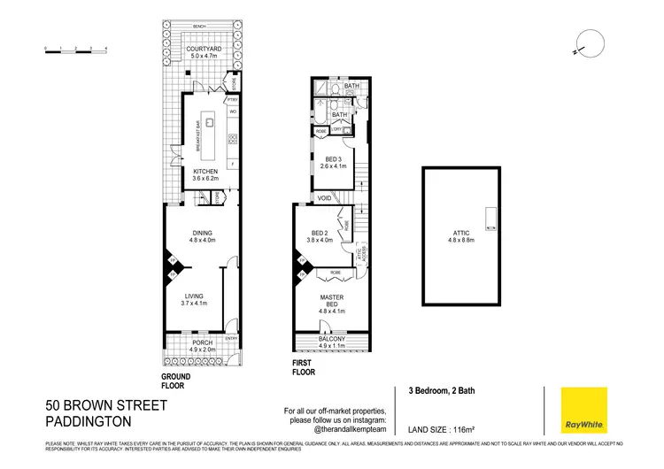 Floorplan of Homely house listing, 50 Brown Street, Paddington NSW 2021