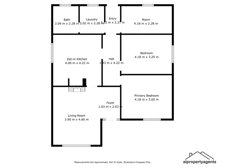 Floorplan of Homely house listing, 1 Williams Road, Horsham VIC 3400