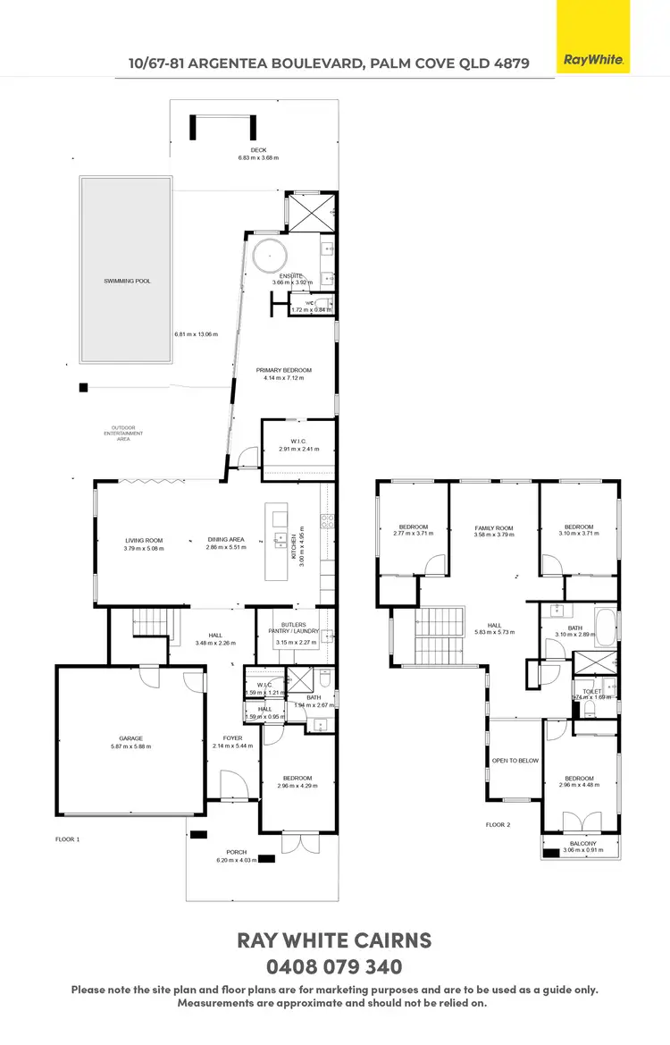 Floorplan of Homely house listing, 10/67-81 Argentea Boulevard, Palm Cove QLD 4879