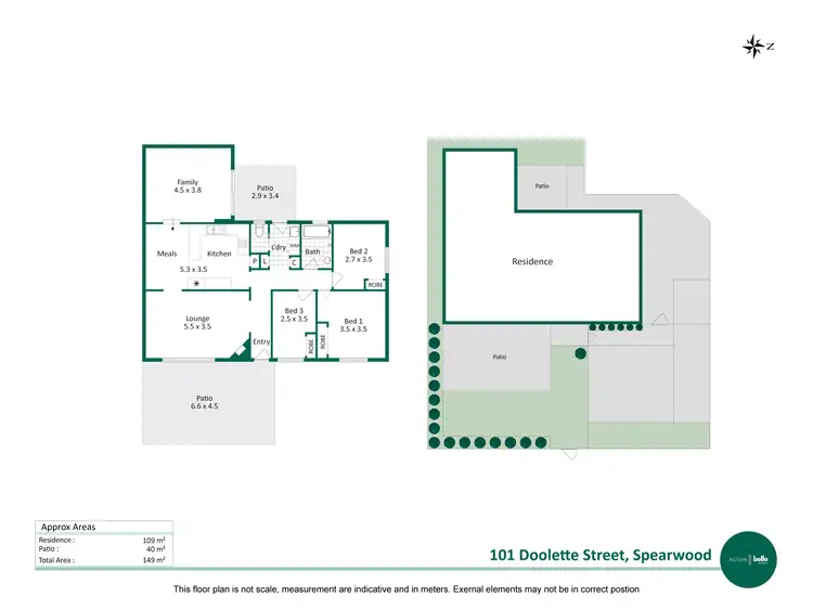 Floorplan of Homely house listing, 101 Doolette Street, Spearwood WA 6163