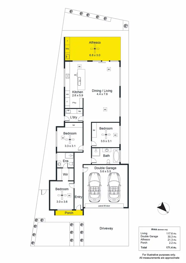 Floorplan of Homely house listing, 4 Jarman Terrace, Flinders Park SA 5025