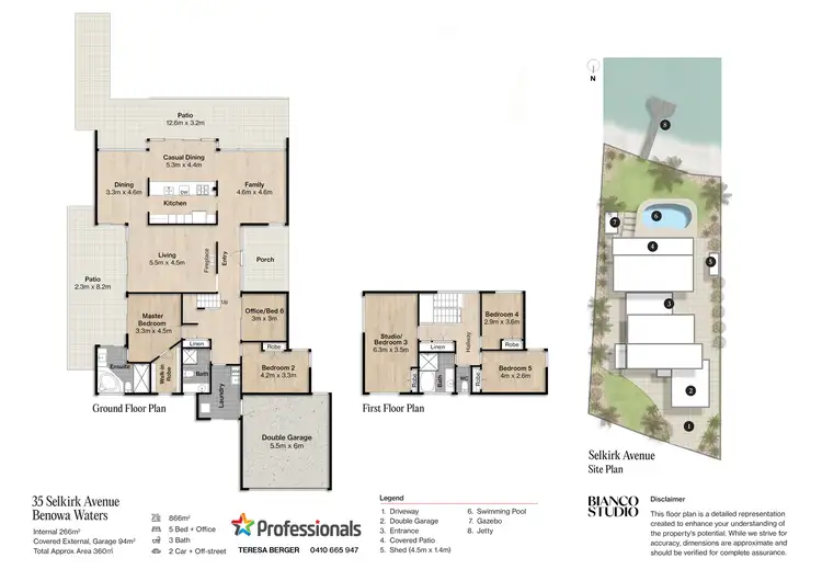 Floorplan of Homely house listing, 35 Selkirk Avenue, Benowa Waters QLD 4217