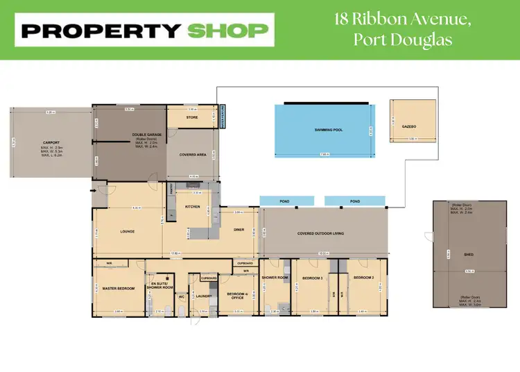 Floorplan of Homely house listing, 18 Ribbon Avenue, Port Douglas QLD 4877