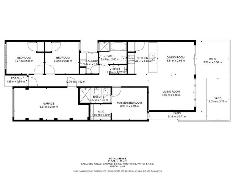 Floorplan of Homely house listing, 42 Burrows Loop, Midvale WA 6056