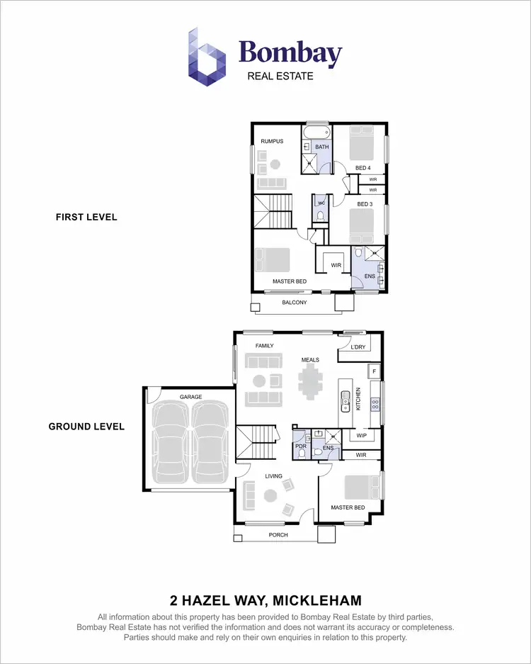 Floorplan of Homely house listing, 2 Hazel Way, Mickleham VIC 3064
