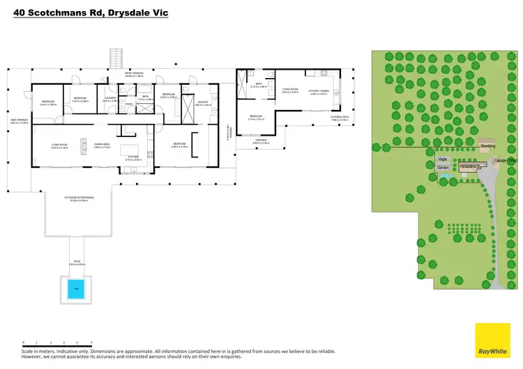 Floorplan of Homely rural property listing, 32-40 Scotchmans Road, Drysdale VIC 3222