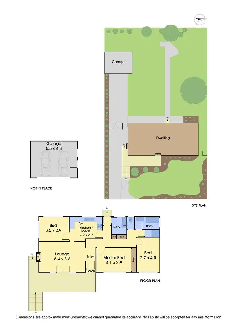 Floorplan of Homely house listing, 43 Greensborough Road, Macleod VIC 3085