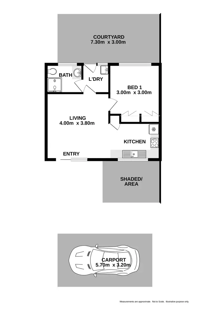 Floorplan of Homely house listing, 2/11 Angus Avenue, West Wodonga VIC 3690