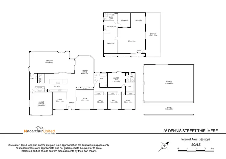 Floorplan of Homely house listing, 25 Dennis Street, Thirlmere NSW 2572