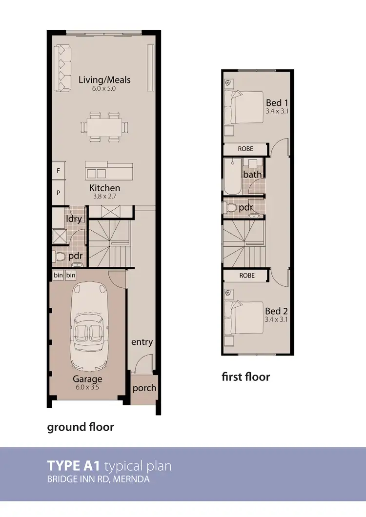 Floorplan of Homely house listing, 14/515 Bridge Inn Road, Mernda VIC 3754