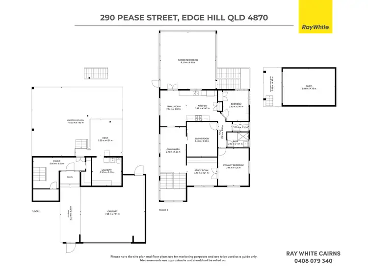 Floorplan of Homely house listing, 290 Pease Street, Edge Hill QLD 4870