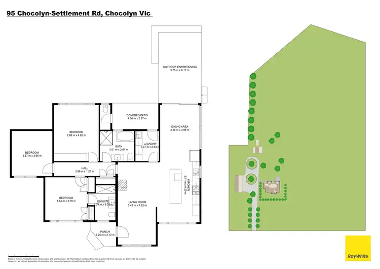 Floorplan of Homely rural property listing, 95 Chocolyn Settlement Road, Camperdown VIC 3260