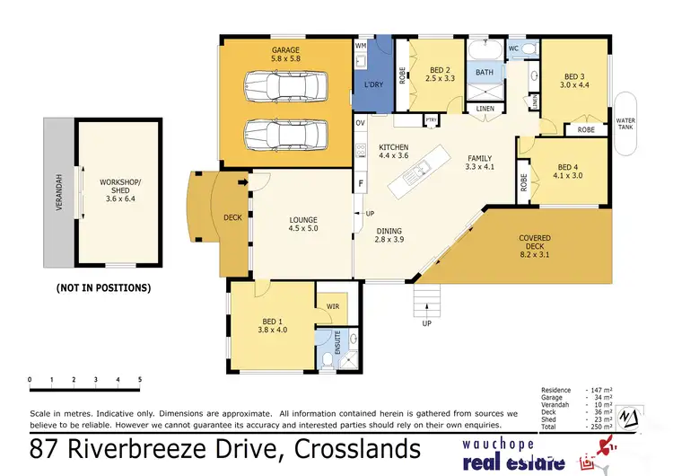 Floorplan of Homely house listing, 87 Riverbreeze Drive, Wauchope NSW 2446
