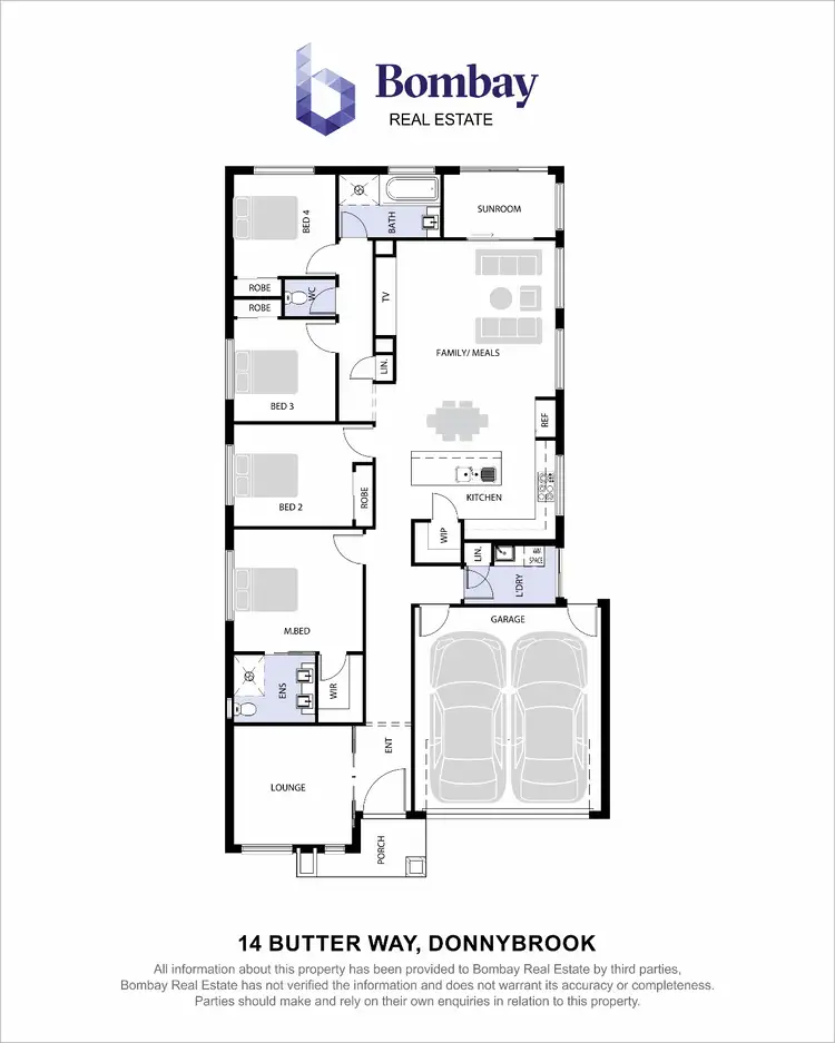 Floorplan of Homely house listing, 14 Butter Way, Donnybrook VIC 3064
