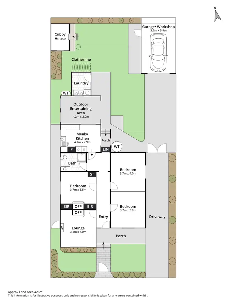 Floorplan of Homely house listing, 24 Catherine Street, Geelong West VIC 3218
