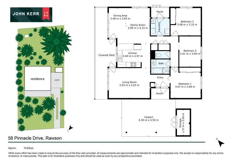 Floorplan of Homely house listing, 58 Pinnacle Drive, Rawson VIC 3825