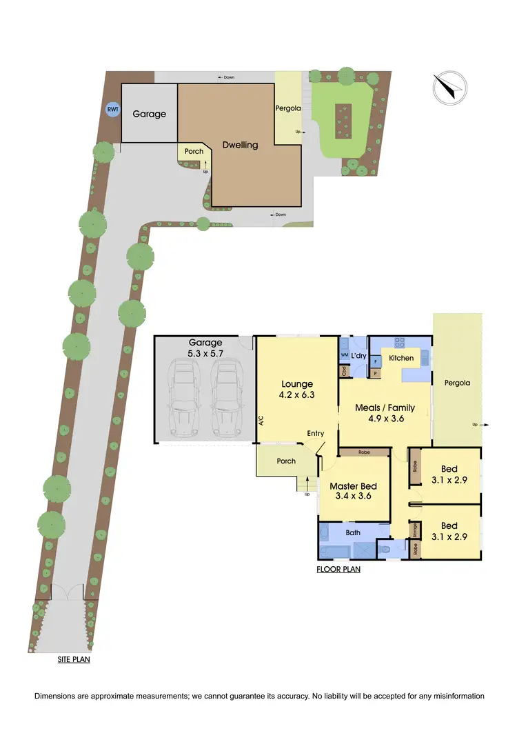 Floorplan of Homely house listing, 16 Hinkler Avenue, Macleod VIC 3085