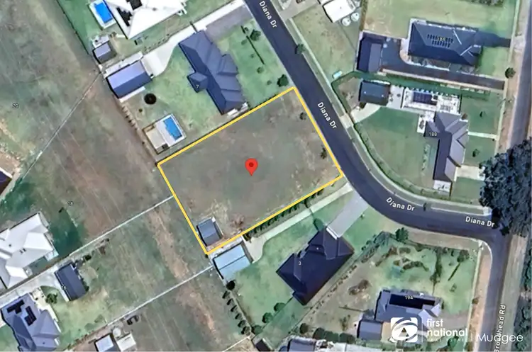 Floorplan of Homely land listing, 5 Diana Drive, Mudgee NSW 2850