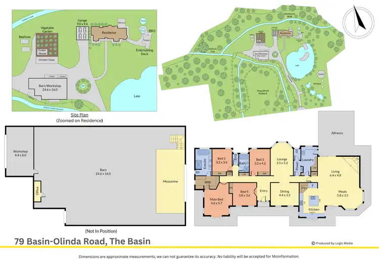 Floorplan of Homely house listing, 79 Basin-Olinda Road, The Basin VIC 3154