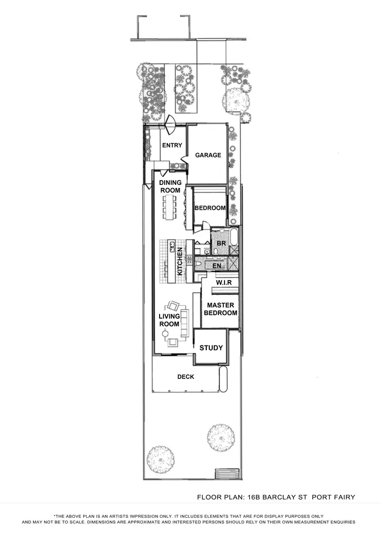 Floorplan of Homely house listing, 16B Barclay Street, Port Fairy VIC 3284