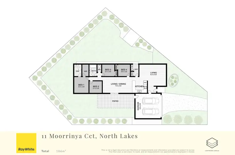 Floorplan of Homely house listing, 11 Moorrinya Circuit, North Lakes QLD 4509