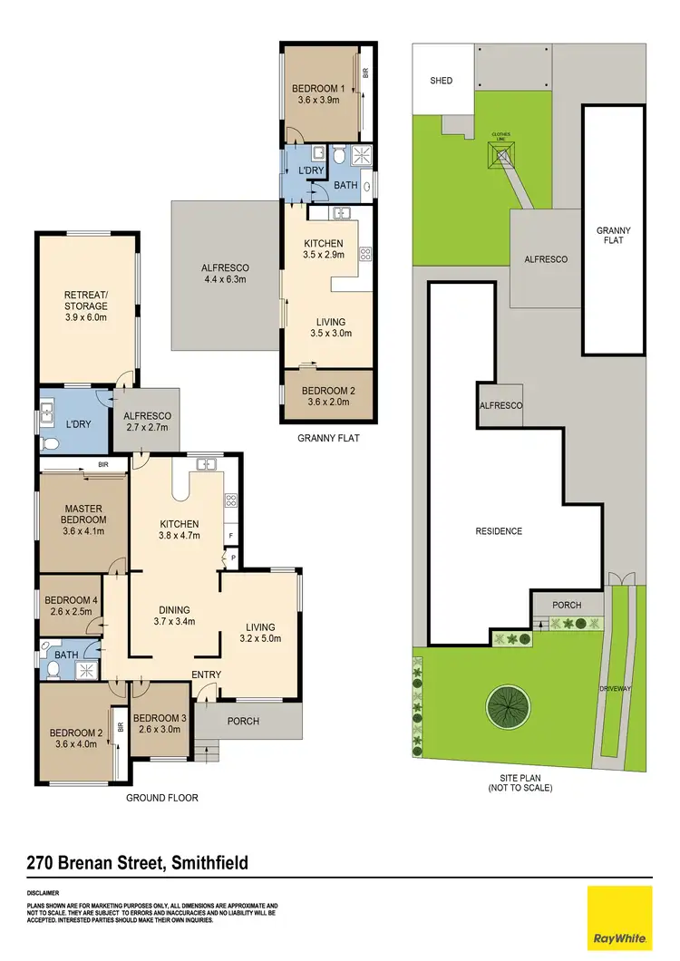 Floorplan of Homely house listing, 270 Brenan Street, Smithfield NSW 2164